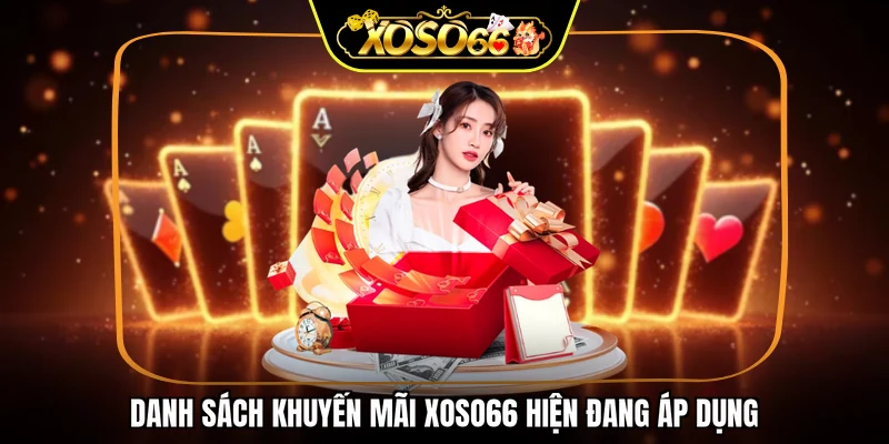 Danh sách khuyến mãi XOSO66 hiện đang áp dụng