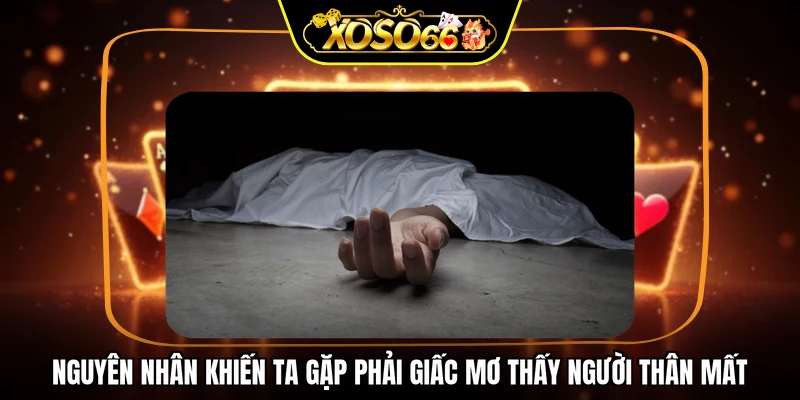 Nguyên nhân khiến ta gặp phải giấc mơ thấy người thân mất